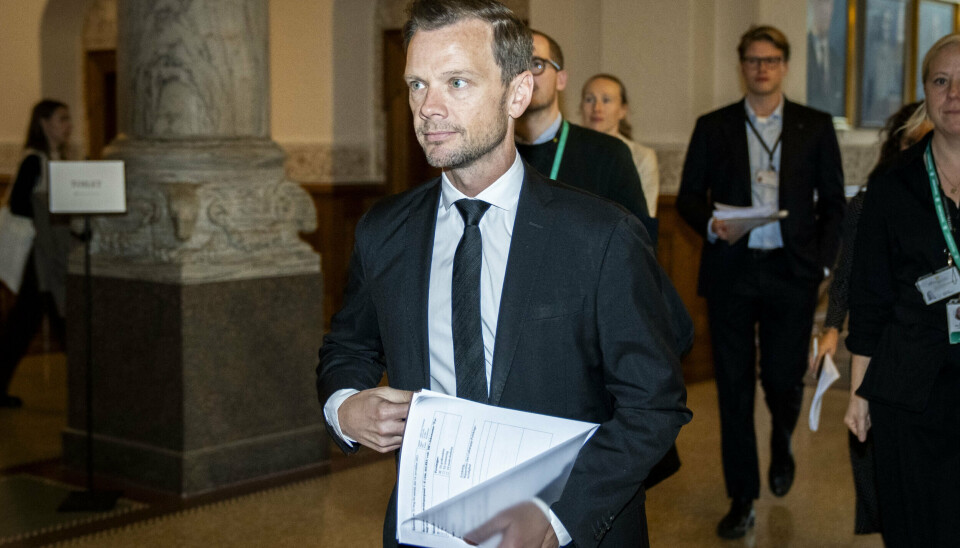 Under tirsdagens åbne samråd i Folketingets Retsudvalg har justitsminister Peter Hummelgaard (S) besvaret spørgsmål om DR-dokumentaren 'Forfulgt af politiet?'. (Arkivfoto). Under tirsdagens åbne samråd i Folketingets Retsudvalg har justitsminister Peter Hummelgaard (S) besvaret spørgsmål om DR-dokumentaren 'Forfulgt af politiet?'. (Arkivfoto).