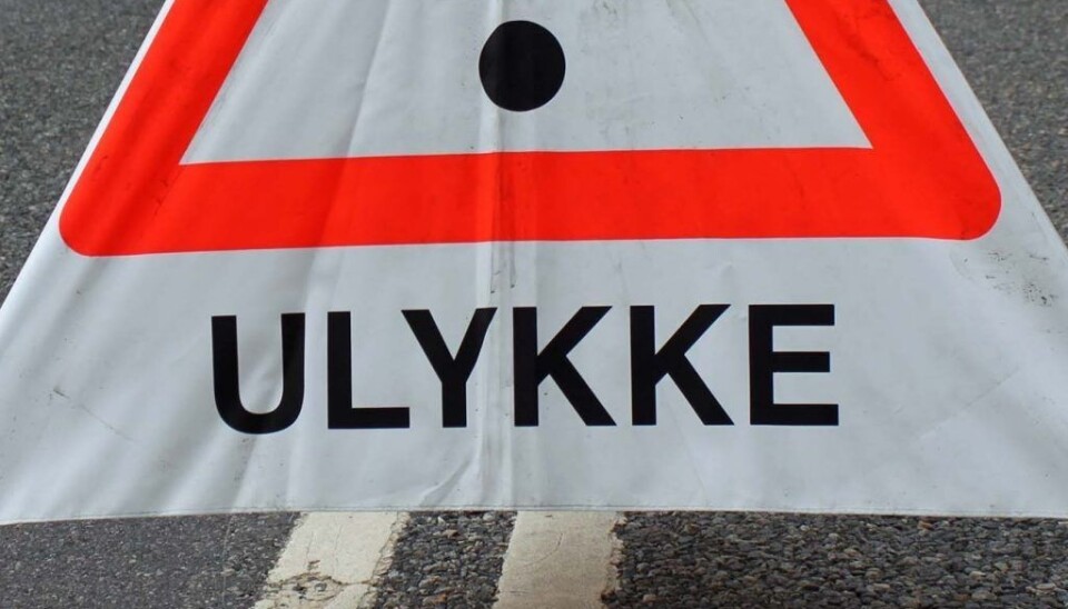 Der er fredag morgen sket et trafikuheld på rute 28.