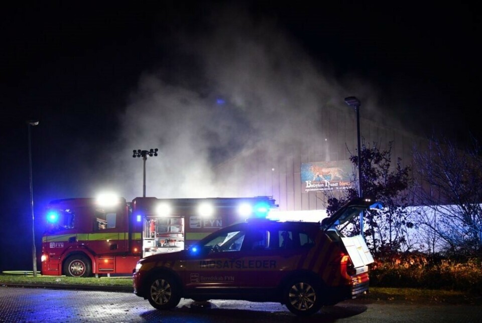 Der opstod brand i bygningen den 16. november. Nu leder politiet efter vidner.