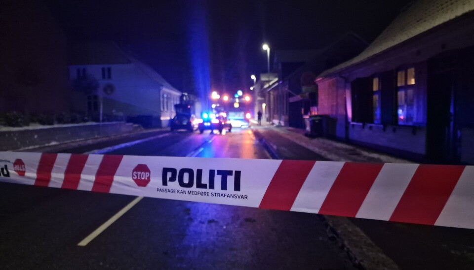 Der har været afspærret i Laurids Skausgade, hvor manden pådrog sig dødelige skader, hele natten.