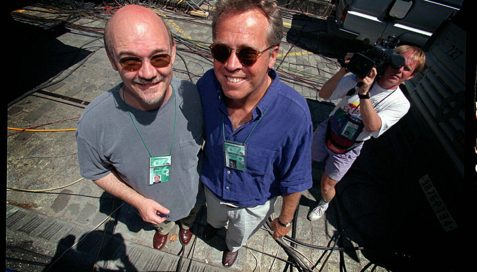 Jørn Mader og Jørgen Leth kommenterede sammen Tour de France fra 1989 til 2003. (Arkivfoto).