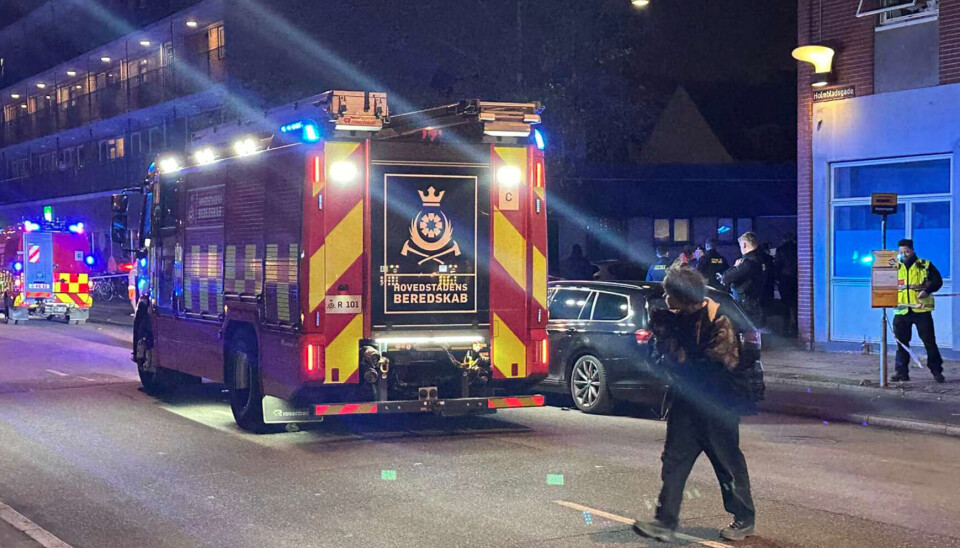 Den fireårige pige blev ramt af en varebil.
