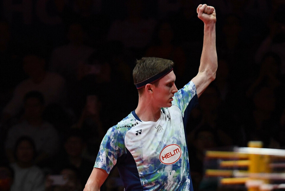 Viktor Axelsen tabte tidligere på ugen til Shi Yuqi, men fik revanche søndag. (Arkivfoto).