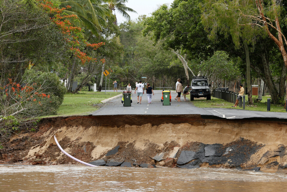 Uvejret i Australien kommer, efter at en anden tropisk storm kaldet Jasper ramte Queensland tidligere denne måned. Også den skabte oversvømmelser og udbredte ødelæggelser i delstaten. (Arkivfoto).