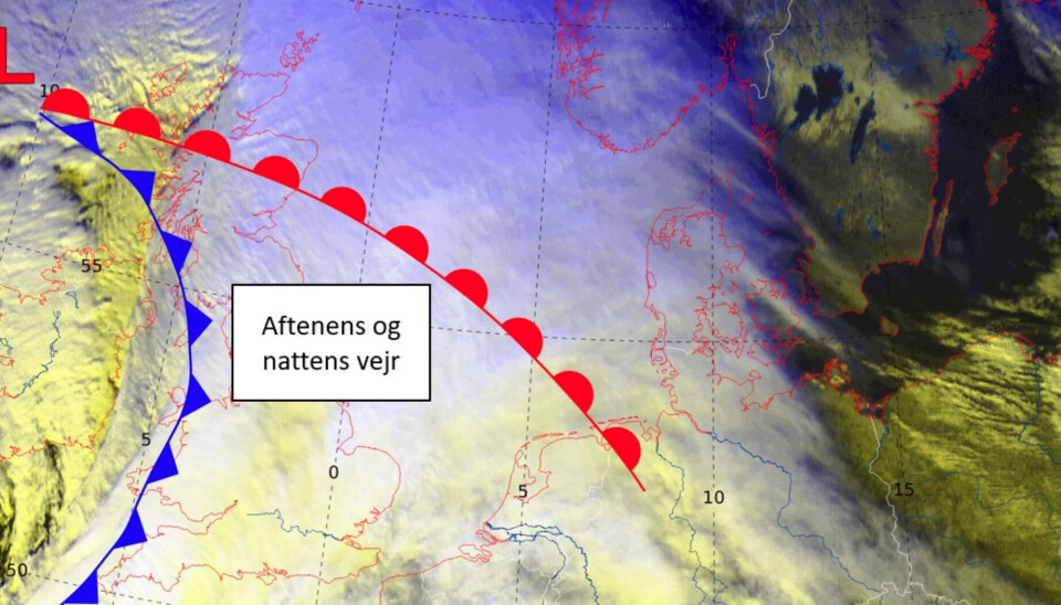 Snevejret er på vej.