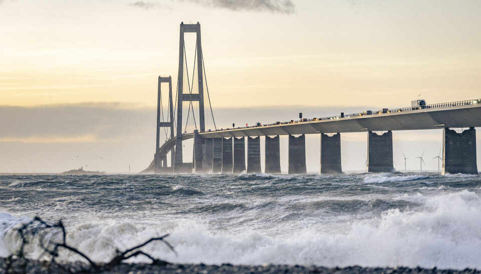 Der har flere dage i træk været forbud mod at køre over Storebæltsbroen med anhængere helt op til 2.500 kilo.