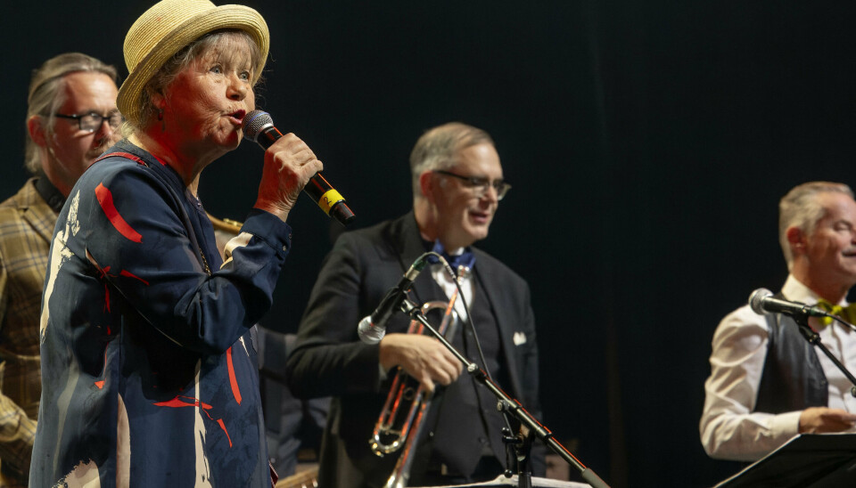 Daimi Gentle har i mange år optrådt med Louisiana Jazzband. Det fortsætter hun med i det nye år. Men først skal hun være færdig med at spille fru Fernando Møhge i 'Matador'. (Arkivfoto).