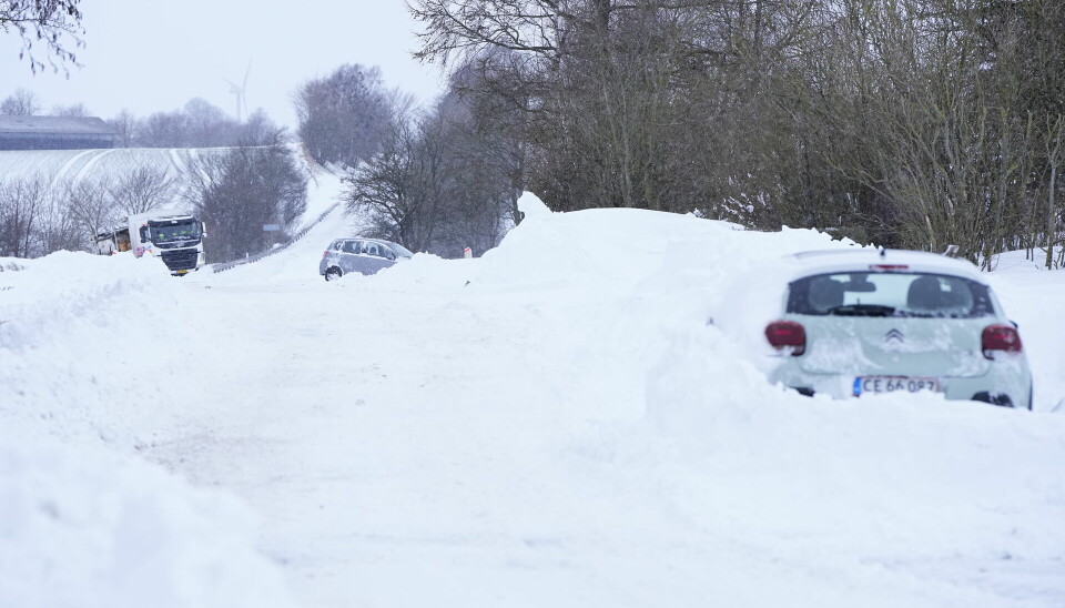 Torsdag eftermiddag og aften bliver Bornholm ramt af snefygning.