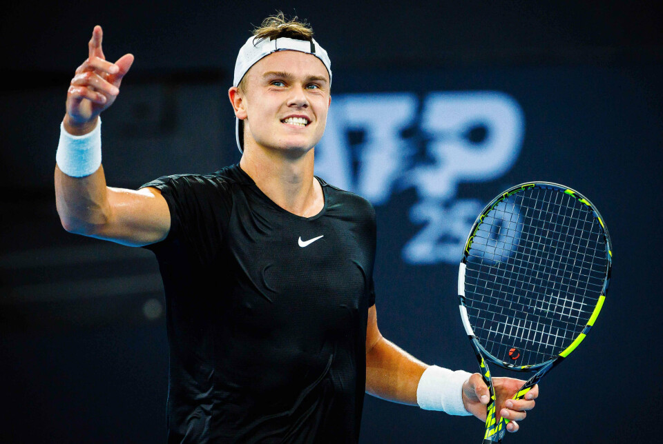 Holger Rune er klar til finalen i Brisbane.
