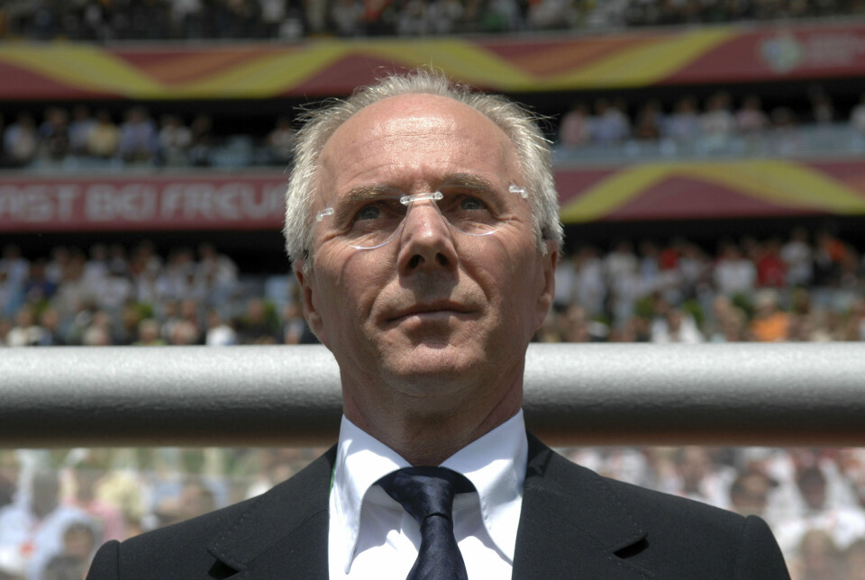 Sven-Göran Eriksson var landstræner for England i fem år. (Arkivfoto).