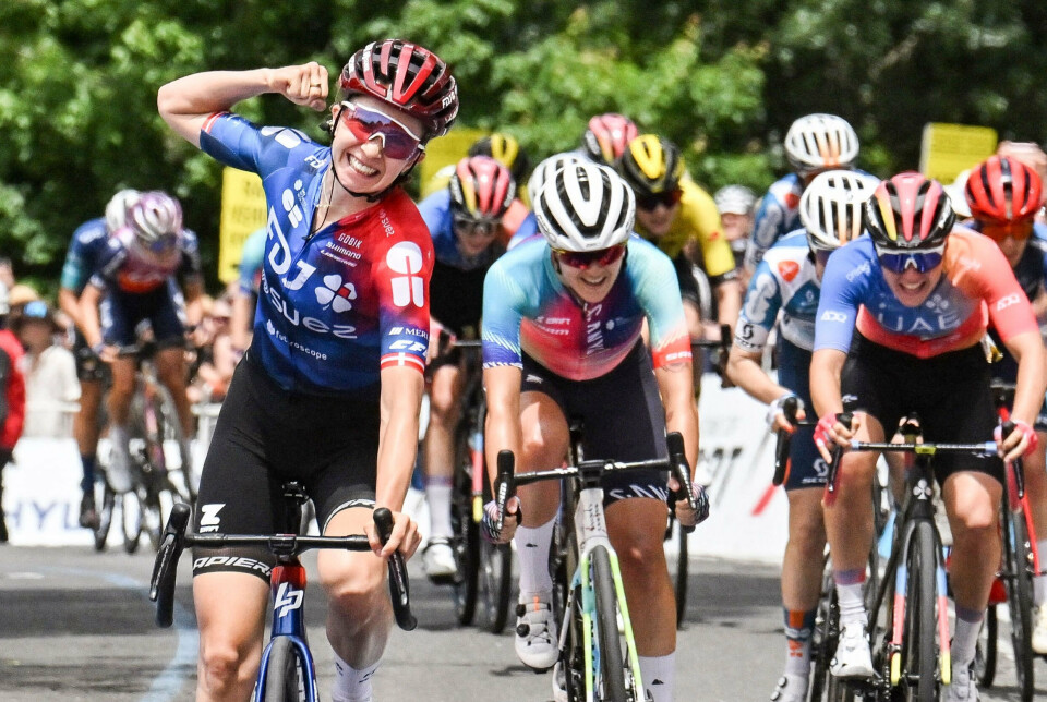 Cecilie Uttrup Ludwig havde god luft til forfølgerne, da hun tidligt lørdag morgen dansk tid vandt 2. etape af Tour Down Under.