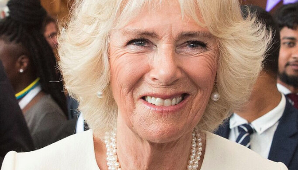 Dronning Camilla er vild med Vild Med Dans i den engelske udgave.
