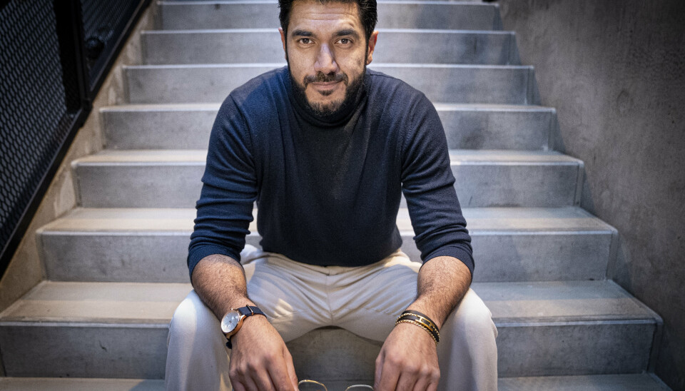 43-årige Afshin Firouzi er autodidakt skuespiller. Han har blandt andet medvirket i TV2-dramaet 'Dag & nat' og DR-serien 'Fredløs'. (Arkivfoto).