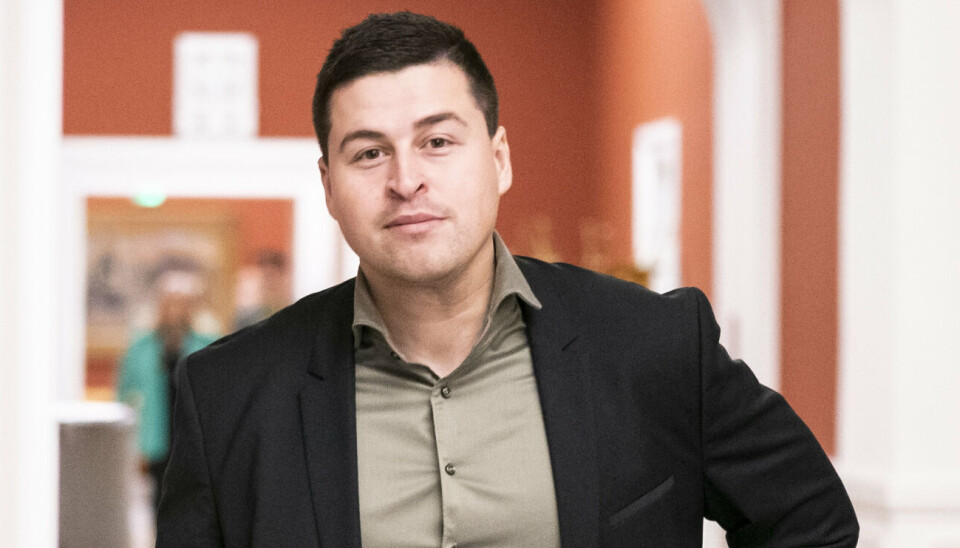 Mike Villa Fonseca blev valgt til Folketinget ved valget i november 2022. (Arkivfoto).