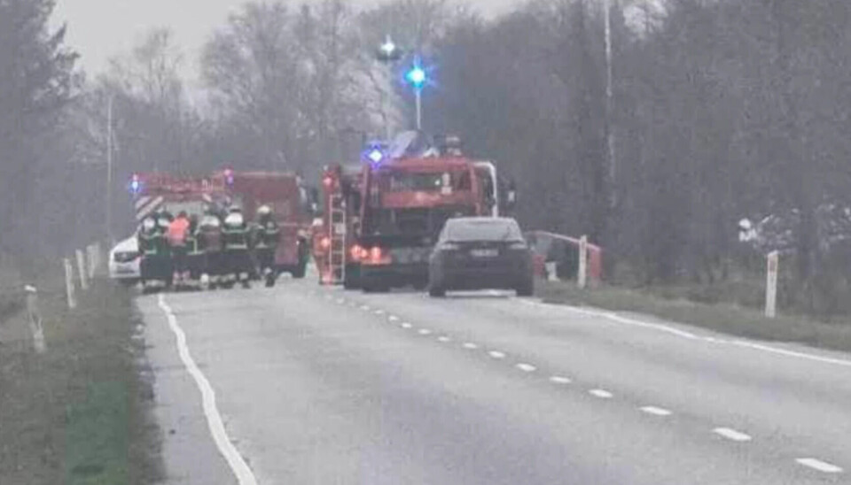 Den 49-årige mand omkom ved ulykken på Ribe Landevej.