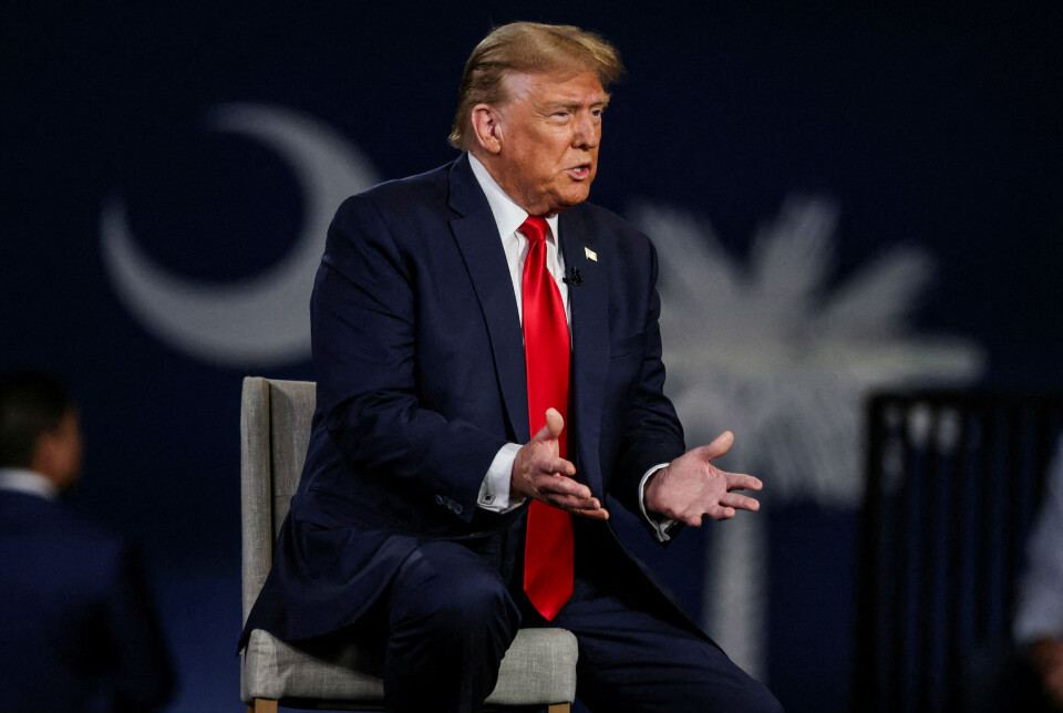 Trump har afvist at have gjort noget forkert og har appelleret afgørelsen om bøden. (Arkivfoto).