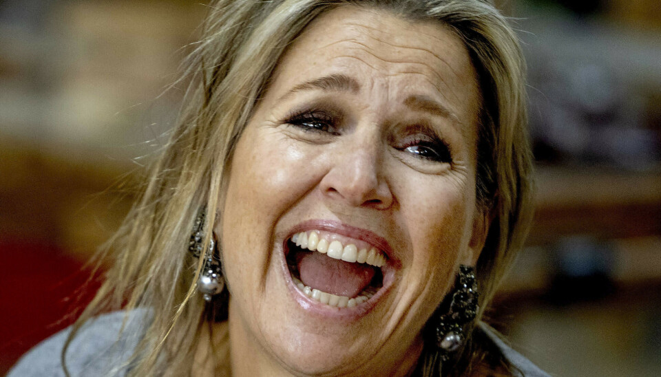 Dronning Maxima kunne bare ikke lade sit fund ligge