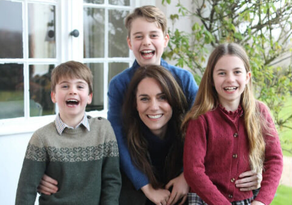 Det er dette famøse foto, som prinsesse Kate har fotomanipuleret og som flere billedbureauer efterfølgende har trukket tilbage.