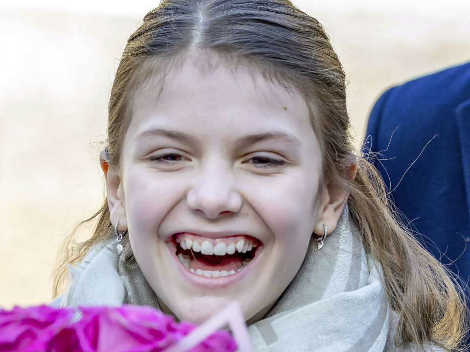 12-årige prinsesse Estelle