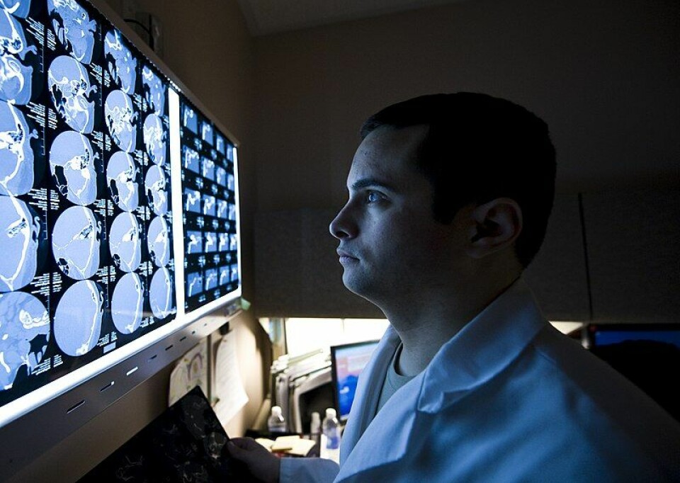 Hjerneskanning scanning skanning hjerne