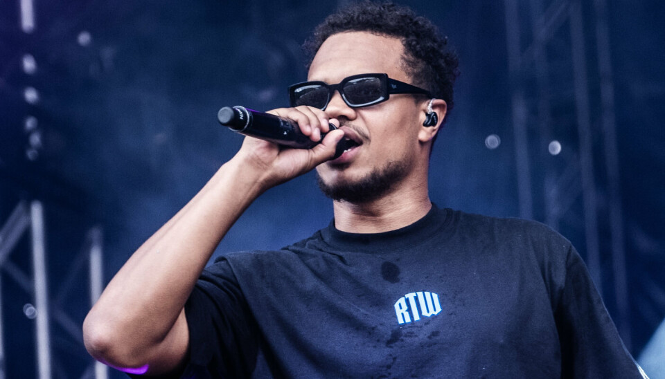 Den danske rapper Lamin skal åbne Roskilde Festivals hovedscene, Orange Scene. Koncerten bliver hans eneste soloshow hele denne sommer. (Arkivfoto).