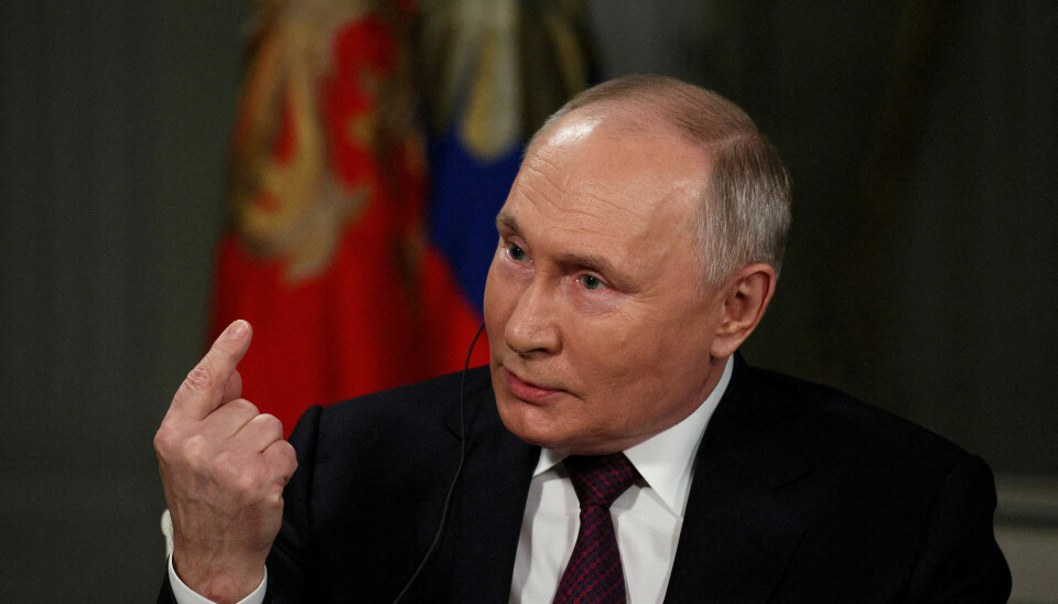 Et af Putins krigsskibe har netop sejlet gennem dansk farvand.