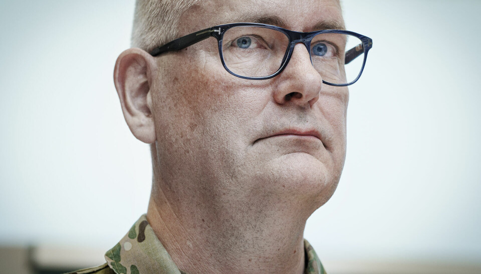 Flemming Lentfer er færdig som forsvarschef.