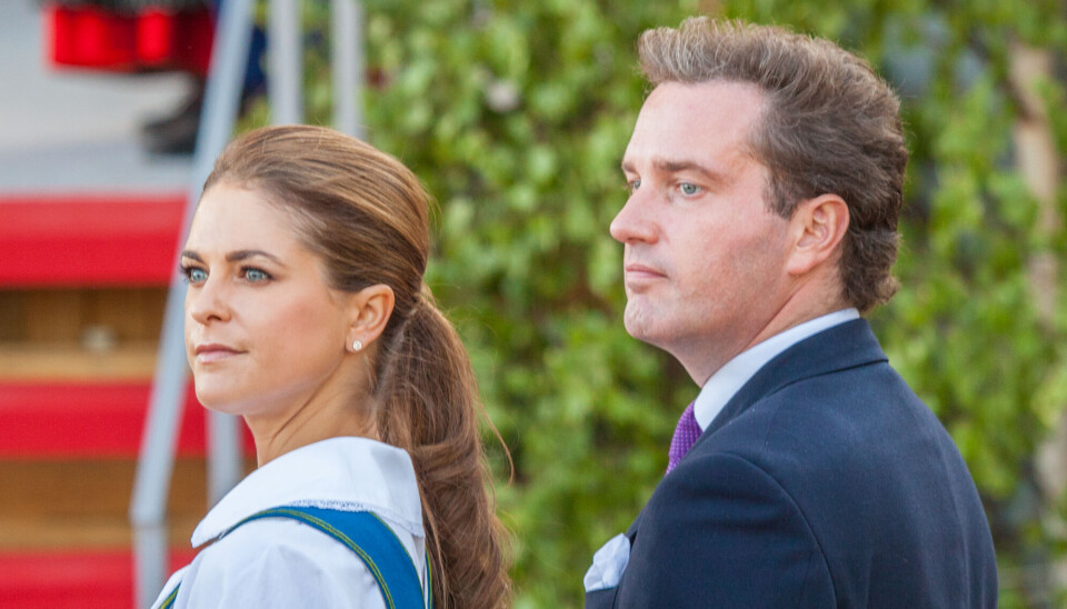 Prinsesse Madeleine og hendes britisk-amerikanske mand Chris O'Neill