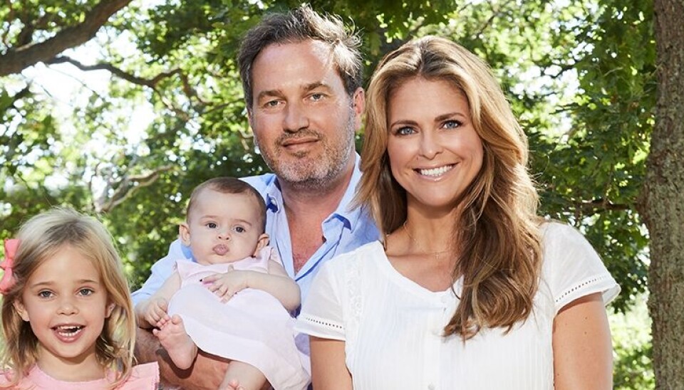 Trods idyllen på billedet knager det angiveligt voldsomt i ægteskabet mellem Chris O'Neill og prinsesse Madeleine.