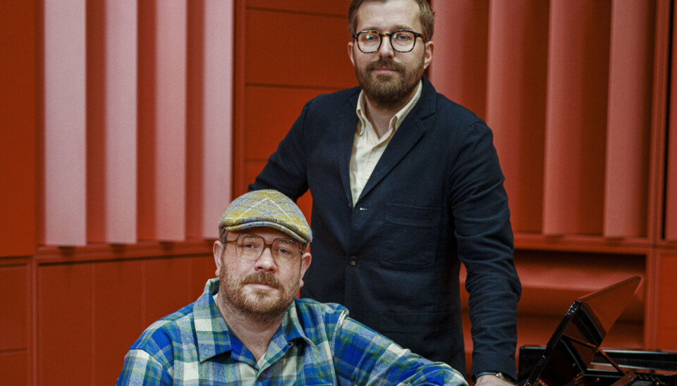 Rasmus Bruun (th.) fik et stressnedbrud, efter at vennen Frederik Cilius vandt en Robertpris
