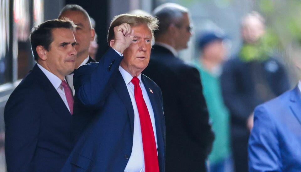 Donald Trump klar til en ny retssag.