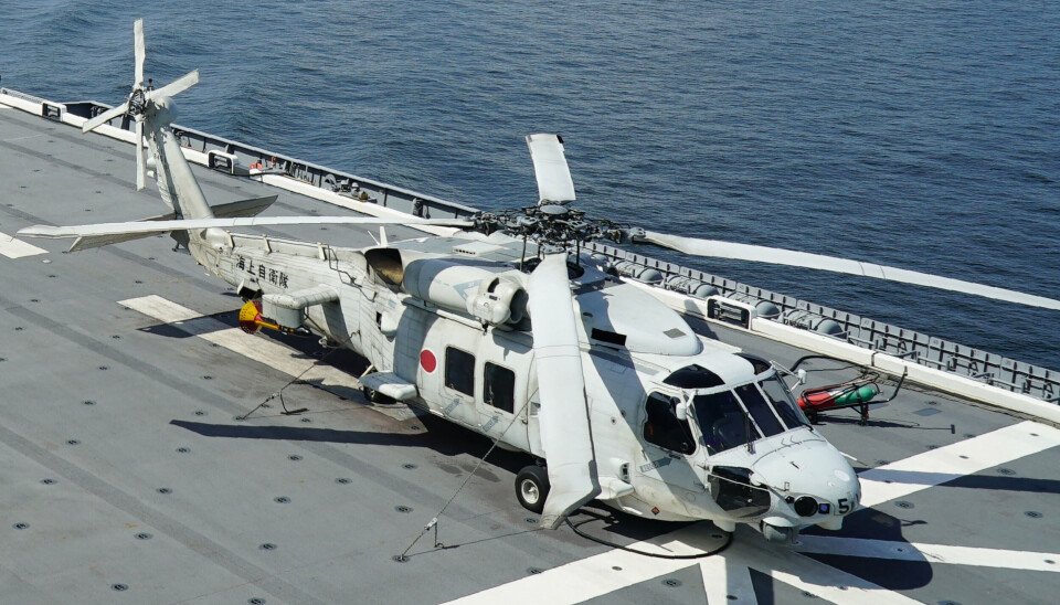 Kommandocentralen mistede forbindelsen til den ene helikopter klokken 22.38 lørdag aften. (Arkivfoto).