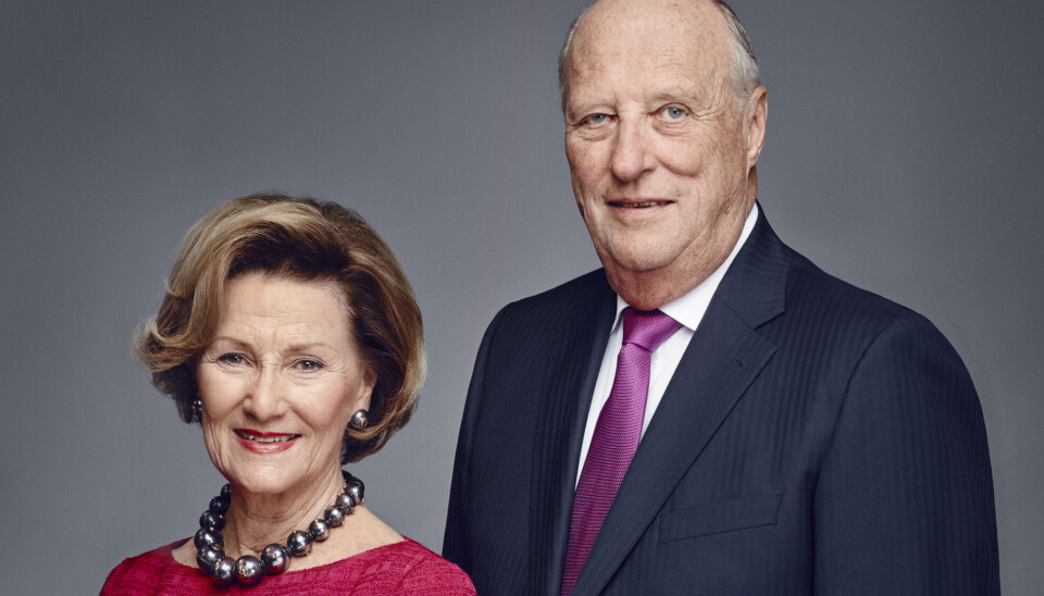 Det norske kongepar, kong Harald og dronning Sonja
