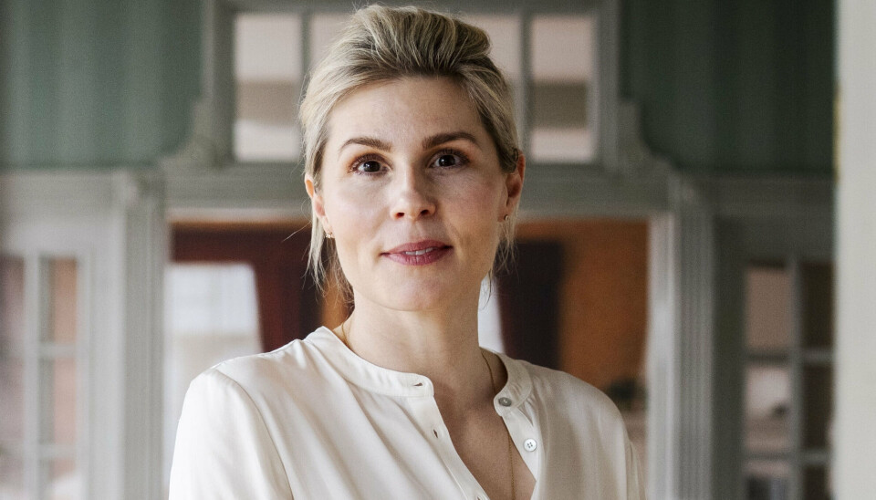 Når nu Cecilie Stenspil ikke længere skal lave 'Badehotellet', som plejer at blive optaget i foråret, skal hun gå hjemme med sine børn, som hun har med sin mand, skuespilleren Troels Lyby, så han kan filme, fortæller hun. (Arkivfoto).