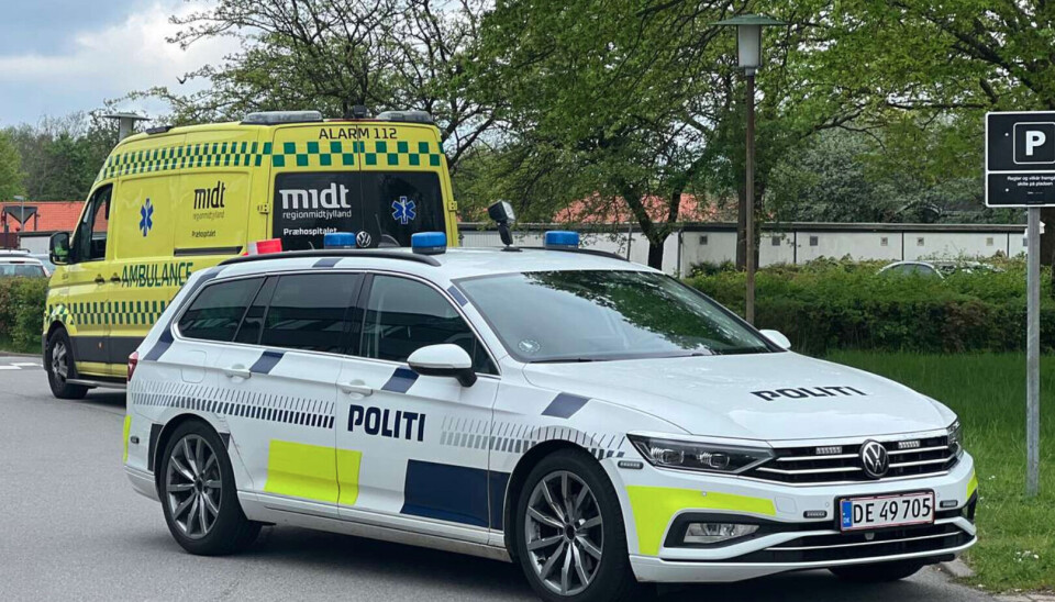 Politiet tog det seriøst.