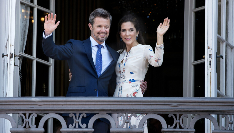 Da kong Frederik fyldte 50 år i 2018 - dengang med titlen som kronprins - trådte han også ud på balkonen til Amalienborg Slotsplads for at blive fejret, da det var en særlig rund fødselsdag. (Arkivfoto).