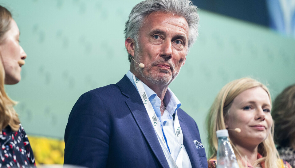 Morten Løkkegaard er Venstres spidskandidat. Her ses han til et EU-arrangement i sidste uge.