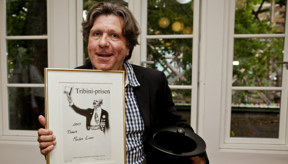 Skuespiller Morten Eisner modtog i 2013 Bakkens Tribini-pris. Den 13. juni fylder han 70 år.