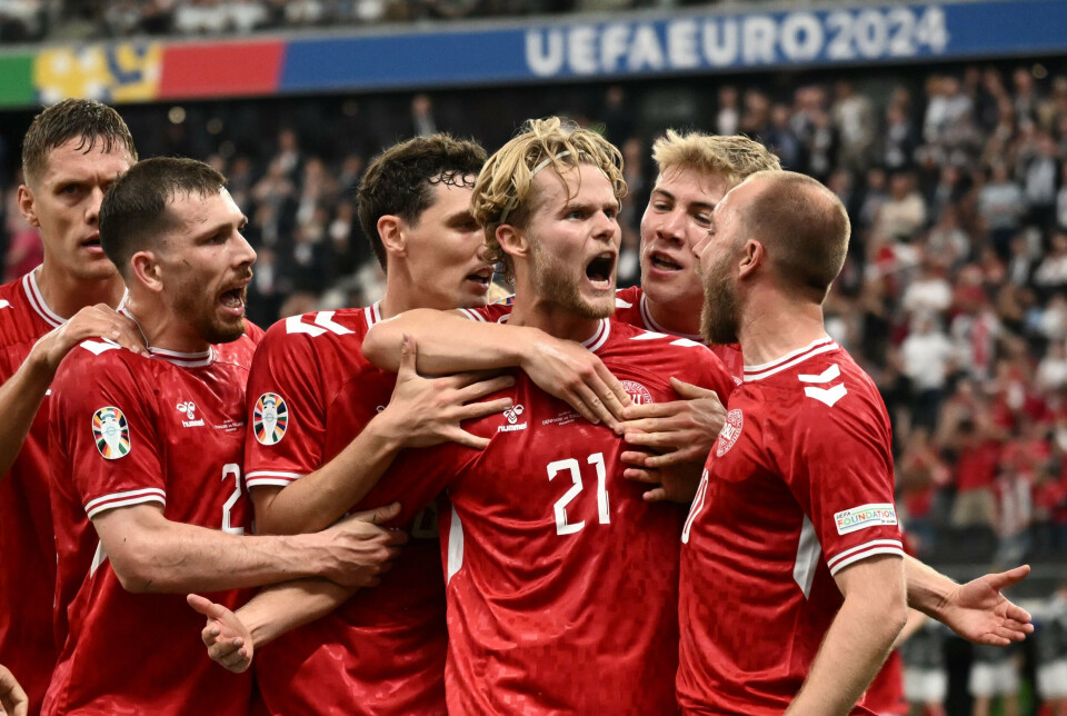 Morten Hjulmand bragte med et fornemt langskudsmål efter 34 minutter balance i regnskabet.