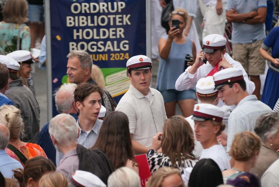 Hele den nære familie har deltaget i kronprins Christians dimission fredag.