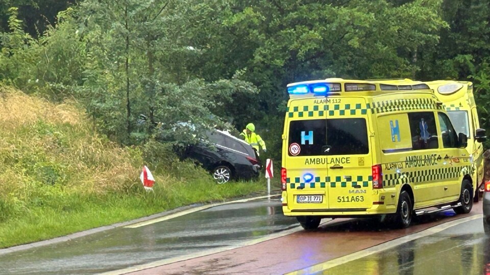 En 84-årig mand er død efter en ulykke på Klostermosevej i Helsingør.