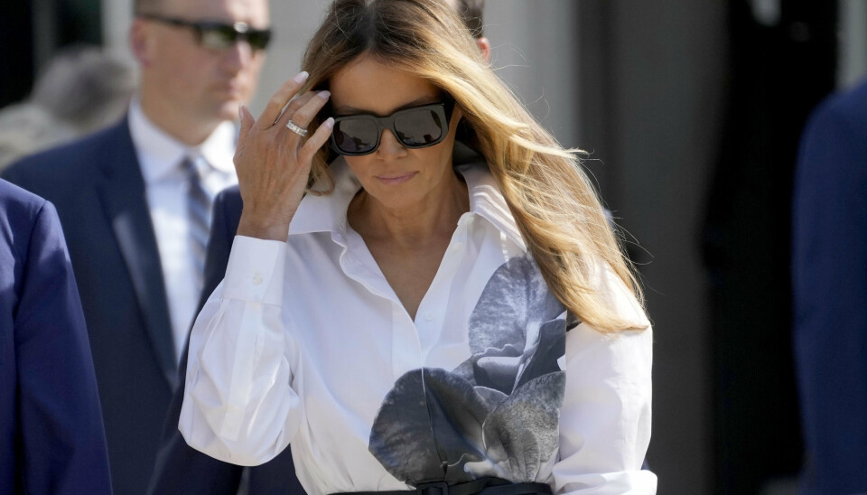 Melania Trump fordømmer attentatforsøget mod hendes mand, Donald Trump, og kalder i en erklæring den formodede gerningsmand for 'et monster'. (Arkivfoto).