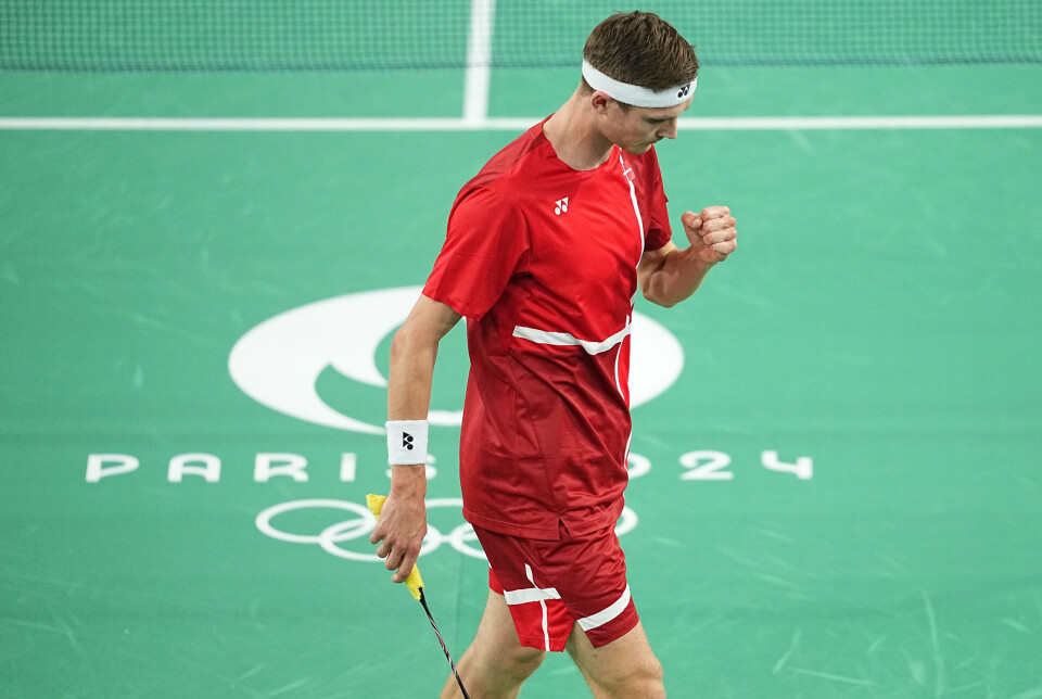Viktor Axelsen er klar til OL-finalen.