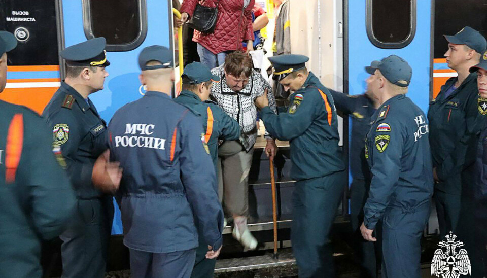 Titusindvis af indbyggere i den russiske region Kursk blev sidste uge evakueret, efter Ukraine påbegyndte en større indtrængning i Rusland. Mandag evakueres også indbyggere fra regionen Belgorod. (Arkivfoto).