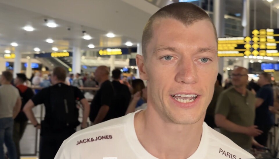 Emil Jakobsen med en ny og kortere frisure.