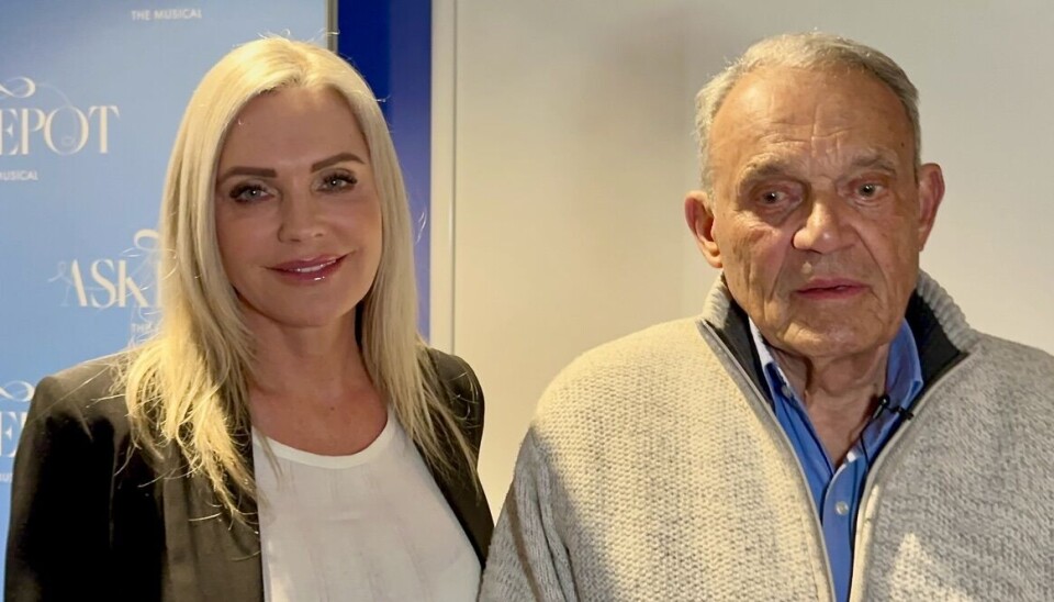 Janni og Karsten Ree til premiere, da alt stadig var idyl.