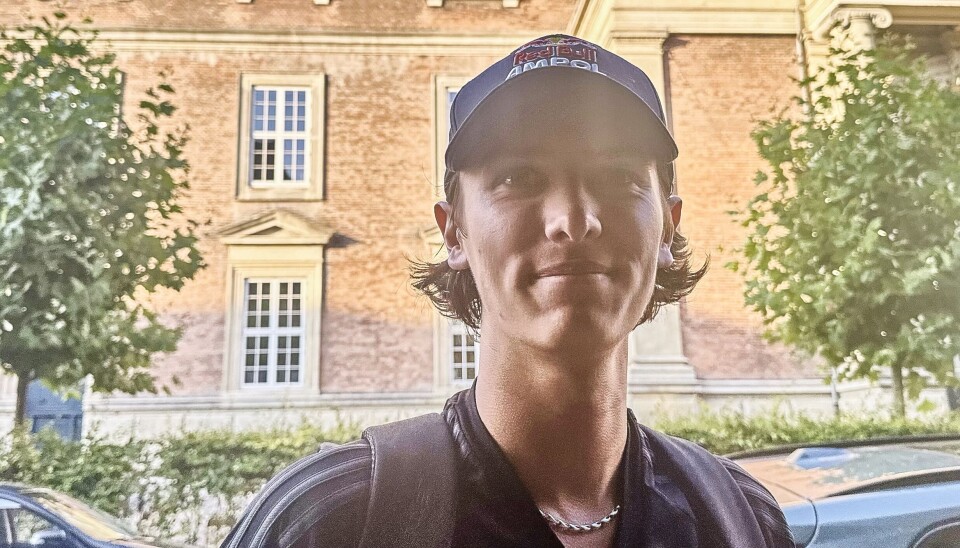 Grev Nikolai på vej til fødselsdagsfejring.