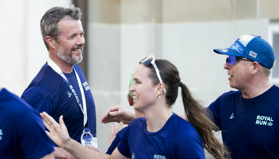 Kong Frederik og dele af familien har løbet med ved Royal Run de tidligere gange. Løbet blev også til i forbindelse med kongens 50-års fødselsdag i 2018. (Arkivfoto).