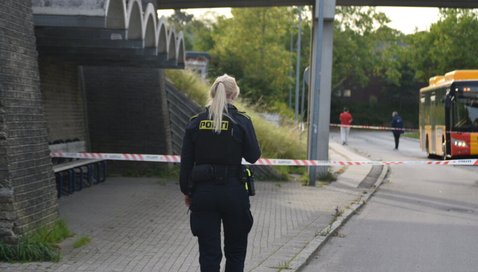 Københavns Vestegns Politi bliver et stykke tid i området omkring Trædrejerporten i Hvidovre.