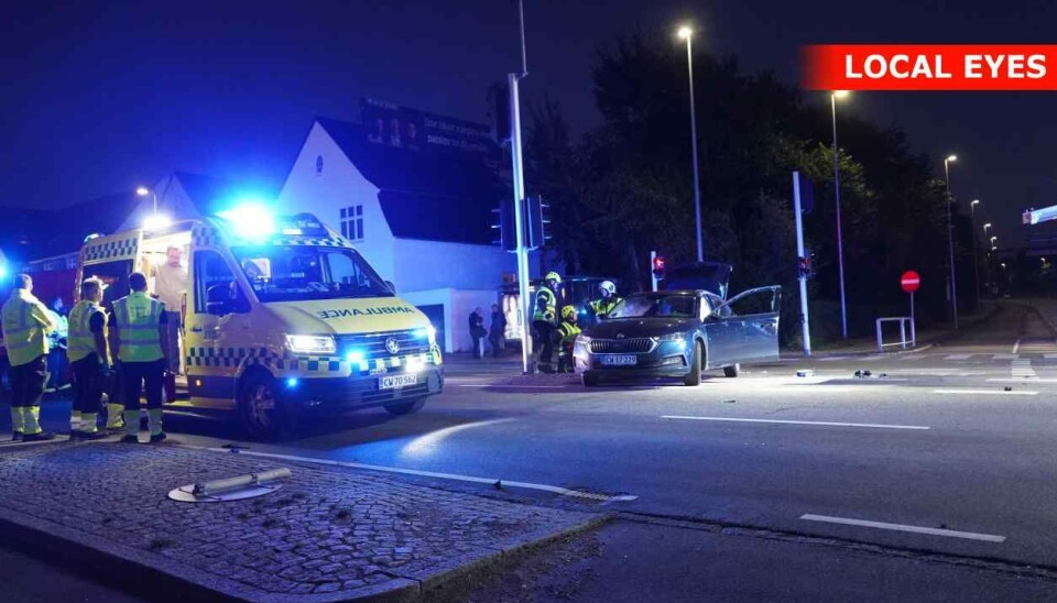 De fire i den ene bil slap mirakuløst fra alvorlige skader efter sammenstødet med narkobilisten.